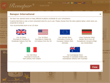 Tablet Screenshot of eu.renapur.com